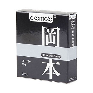 冈本 skin安全套3只装 超薄避孕套(冈本)