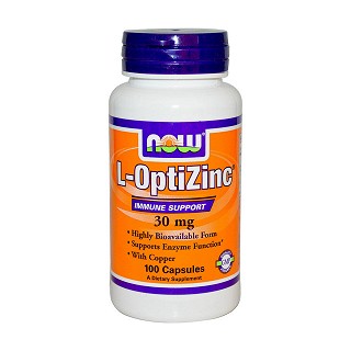 now foods  l-optizinc 补锌(诺奥)