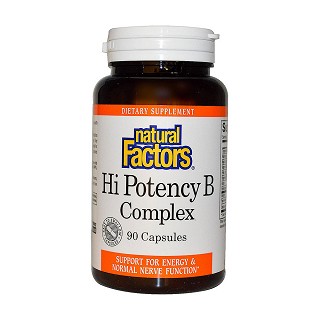 natural factors hi potency复合维生素b群胶囊(fa)