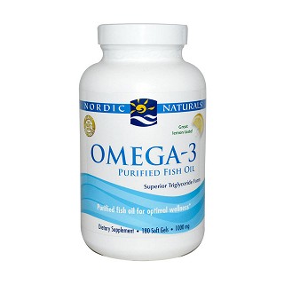 nordic naturals omega-3精制鱼油(柠檬味)