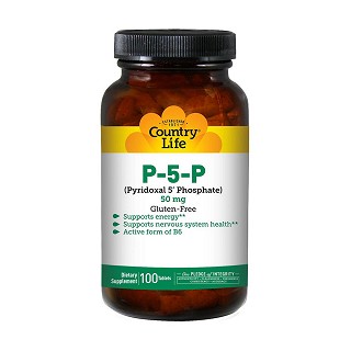 country life gluten free p-5-p(磷酸吡哆醛)