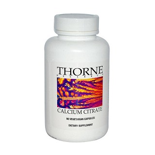 thorne research 柠檬酸钙素食胶囊(thorne)