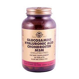 solgar 葡萄糖透明质酸+软骨素+二甲基砜(solgar)