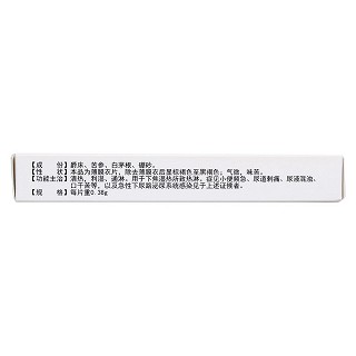 清热通淋片(0.38g*14s*2板*2小盒)
