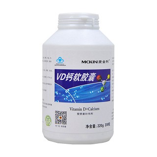 麦金利液体钙片 vd钙软胶囊