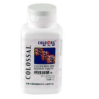 科力斯钙铁锌硒咀嚼片(威海)