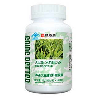 健百特芦荟大豆膳食纤维胶囊 (健百特)