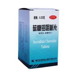 硫糖铝咀嚼片(科瑞)
