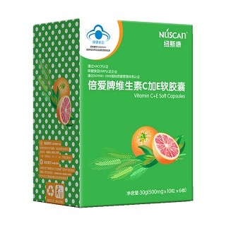 纽斯康牌维生素c加e软胶囊(纽斯康)