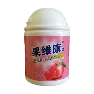 果维康牌维生素c含片(水蜜桃味)