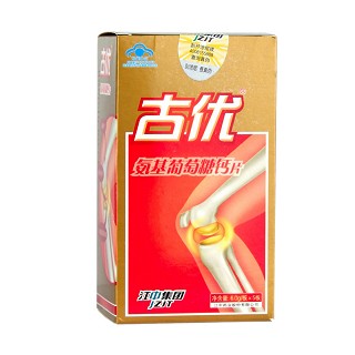 古优牌氨基葡萄糖钙片(江中)