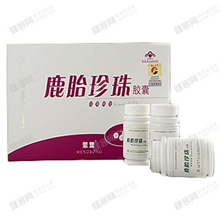 健园鹿业牌鹿胎珍珠胶囊(健元鹿业)
