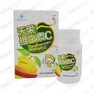 郭百年牌天果维生素c咀嚼片(康华)