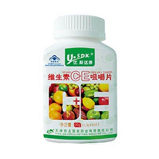 优斯达康牌维生素c加e咀嚼片(天龙莲堂生物)