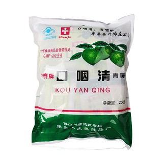 康泰牌口咽清青梅(顺德市杏坛镇康泰卫生)