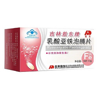 吉林敖东牌乳酸亚铁泡腾片(敖东)